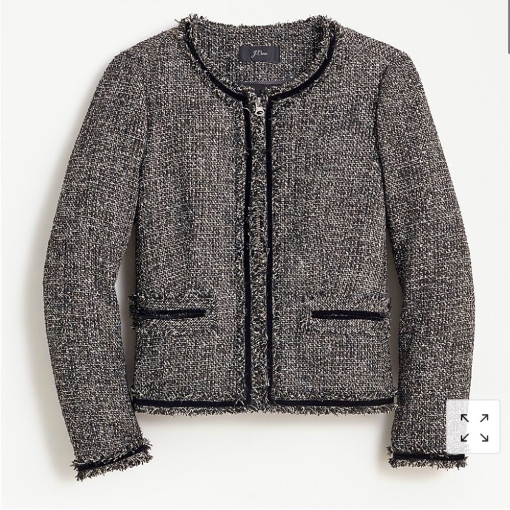 JCrew Lady Jacket sparkling tweed